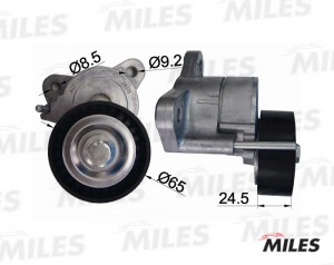 Натяжитель ремня приводного MITSUBISHI OUTLANDER 07-/PEUGEOT 4007 2.4 AG00291 AG00291 MILES