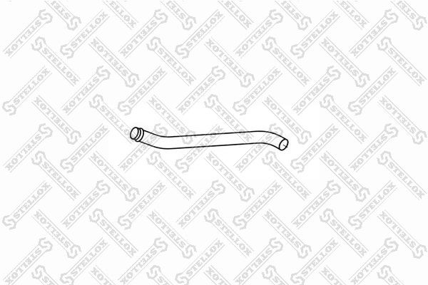 труба глушителя приемная !D/d=112/107 L=750 2-изг Volvo F12 TD102/122/123 82-03534-SX STELLOX
