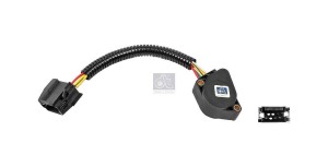 Потенциометр педали акселератора 5-pin чер. прямоуг. фишка VOLVO 2.16237 DIESEL TECHNIC