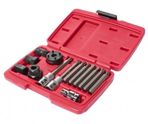 Съемник шкивов генераторов 14 предметов в кейсе JTC JTC-4738 JTC TOOLS