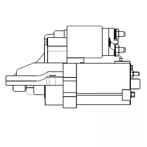 Стартер для а/м Ford Focus II 04- 1.8i 1,4кВт LSt1003 LST1003 START VOLT