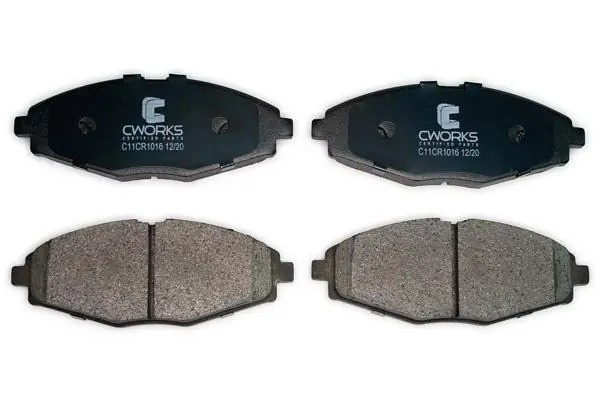 Тормозные колодки передние Low Metallic C11CR1016 C11CR1016 CWORKS