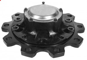 Ступица (с подшипниками) LM&LC series, DX195 / Дисковый тормоз 931501 EMMERRE