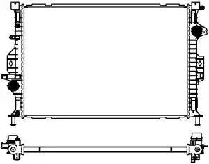 Радиатор FORD C-MAX (CB7,CEU) (10-) FOCUS III (CB8, CEW) (11-) GALAXY III (CA1)  32618501 SAKURA