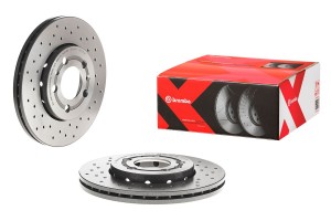 Диск перфорированный Brembo Xtra 09.7011.1X 09.7011.1X BREMBO