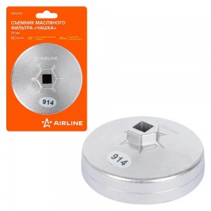 Съемник масляного фильтра Чашка 101мм, 15 граней (ATFC019) ATFC019 AIRLINE