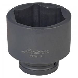 Головка торцевая ударная 1" (80) "AIRLINE" (6 граней, L-100 мм) ATIS135 AIRLINE