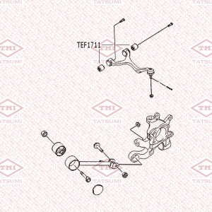 HYUNDAI IX35 (2010>)/ SONATA NF TEF1711 TATSUMI