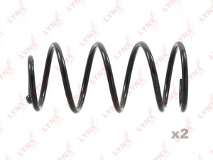 Пружина подвески передняя  2шт SC1585 LYNXAUTO