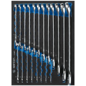 набор комбинированных ключей! ложемент, 20 предметов KING TONY\ 912D20MRV KING TONY