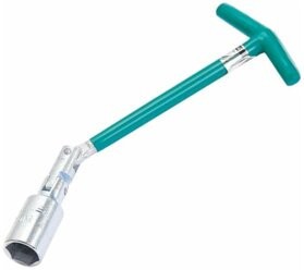 Ключ свечной карданный 16мм (L=240мм) /ДЕЛО ТЕХНИКИ/ 547316 DELO TEHNICI