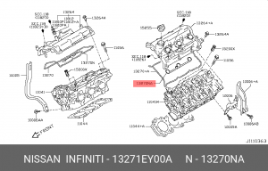 INFINITI Q50 (V37) (2013>) 13271-EY00A NISSAN