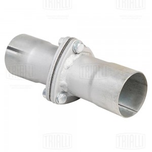 Соединение труб глуш. (комплект фланцев в сборе) (жесткое) 55/60 (алюм. сталь) ( EPCH5560 TRIALLI