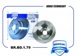 Диск тормозной передний 204001231AA BR.BD.1.79 Chery Tiggo 8 {T18, Т1А} BR.BD.1.79 BRAVE
