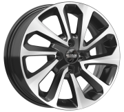 Скад KL-320 15.0 / 6.0J PCD 4x100.00 ET 46.00 ЦО 54.10 Литой / Черный с полирова 3320005 SKAD