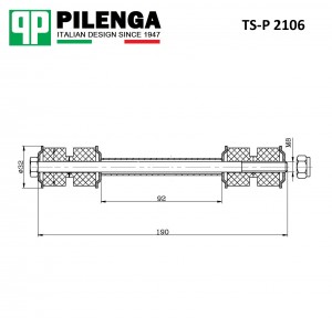 Стойка стабилизатора NEXIA, LANOS, ESPERO, KADETT TS-P 2106 TSP2106 PILENGA