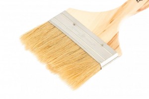 Кисть плоская 100мм (4") натуральная щетина Slimline SPARTA 824455 SPARTA