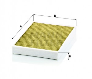 Фильтр салонный FP2733 FP2733 MANN FILTER