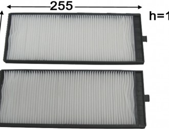 Фильтр салона комплект HYUNDAI GETZ 02-11 (компл-2шт) AC11307SET AC11307SET AZUMI
