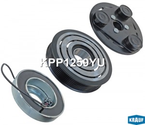 Шкив MAZDA 3,6,CX-7 (02-) компрессора кондиционера KRAUF KPP1259YU KRAUF