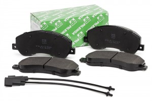 Колодки тормозные диск.передние с датчиком TRANSIT FD-P1724 FDP1724 PILENGA