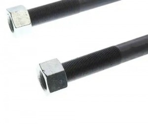 Стремянка МАЗ полуприцепа рессоры задней L=455мм;М27х2мм кованая в сборе MEGAPOW 29017083 MEGA POWER