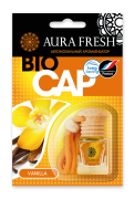 Ароматизатор подвесной жидкостный (vanilla) 6мл Bio Cap AURA FRESH 23015 AURA FRESH