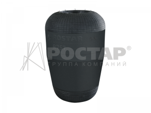 Пневморессора MERCEDES (чулок) (385х265мм,отв. 130.8х130.8мм) ROSTAR R757 ROSTAR