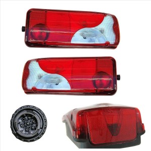 фонарь задний! Universal 025 б/л левый, белый с АМР разъемом MAN TGA U025-03L TEH AVTO SVET