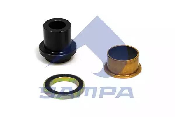 р/к кронштейна рессоры !втулка(м), втулка(р), кольцо уплотнит\DAF 050575 SAMPA