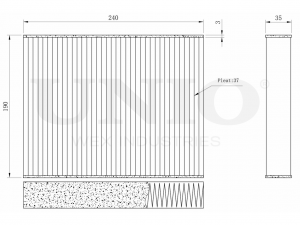 Фильтр салонный FLT-40033 UNIO