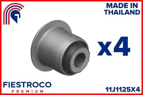 Комплект (4 шт) сайлентблоков переднего рычага Renault Duster 11J1125X4 11J1125X4 FIESTROCO