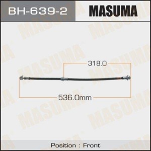шланг тормозной! перед левый\ Nissan Murano BH-639-2 MASUMA