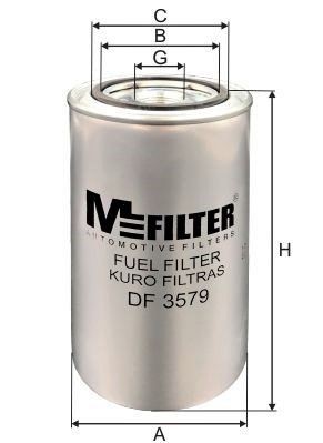 фильтр топливный!\ MB, Caterpillar DF3579 MFILTER AUTOMOTIVE FILTERS