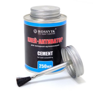 клей-активатор! 250мл (банка с кистью)\ K025K2 ROSSVIK