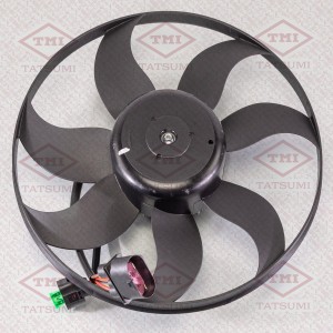 Вентилятор радиатора AUDI A3/TT 03-SKODA Octavia/Superb/Yeti 04-VW Golf/Jetta/Pa TGE1004 TATSUMI