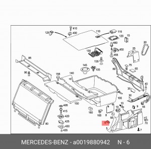 MERCEDES BENZ A0019880942 MERCEDES BENZ