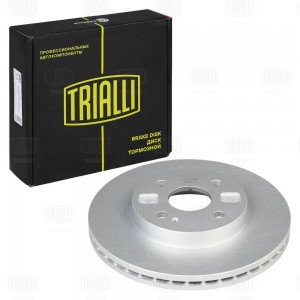 Диск торм. Mazda 2 (07-) перед. d=258 (окраш.) (DF 073409) DF 073409 TRIALLI