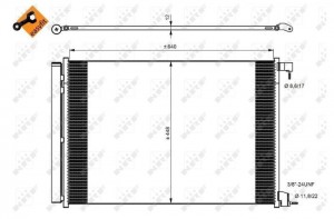 MERCEDES BENZ W222 (2013>) 350082 NRF