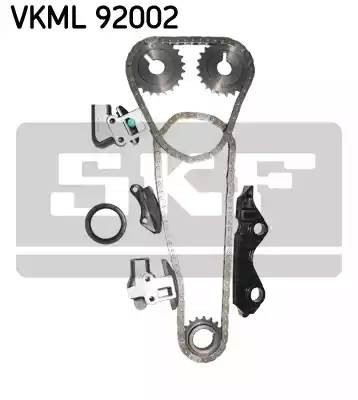 р-кт цепи ГРМ + цепь масл.насоса!\ Nissan Micra K11 1.0i 92-03 VKML92002 SKF