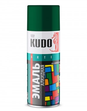 Краска "KUDO" глубоко-зеленая (520 мл) (аэрозоль) KU-10085 KUDO