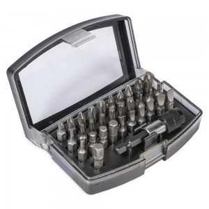 Набор бит (32 предмета) "AIRLINE" (1/4" 6.35 мм) AT-B-01 AIRLINE