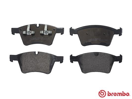 Колодки тормозные MERCEDES ML (W164) (05-11) передние (4шт.) BREMBO P50115 BREMBO