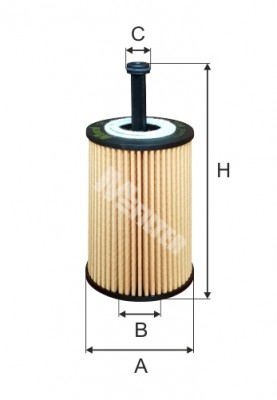 фильтр масляный!\ Citroen Xsara/C3, Peugeot 206/306 1.4/1.6 97> TE614 MFILTER AUTOMOTIVE FILTERS