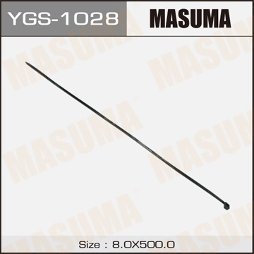 хомут пластиковый черный! 8x500\ YGS1028 MASUMA