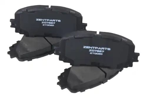 колодки тор. диск. перед. с антиск. пл.! (P83101)\ Toyota Yaris 06> Z07887 ZENTPARTS