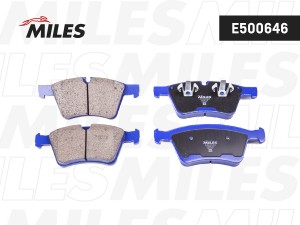 Колодки тормозные передние (Смесь CERAMIC серия PRO) MERCEDES GL X164 4.2-5.0/ML E500646 MILES