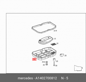 MERCEDES BENZ W140/ W210E A1402700812 MERCEDES BENZ