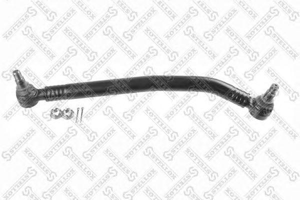 тяга рулевая !продольная L=608 d=42 конус=26 изгиб-2 \ Scania 4Serie 95-04 84-35110-SX STELLOX