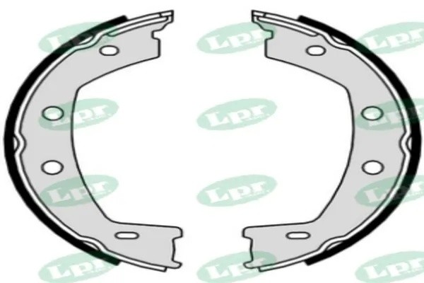 Комплект тормозных колодок 09950 09950 LPR